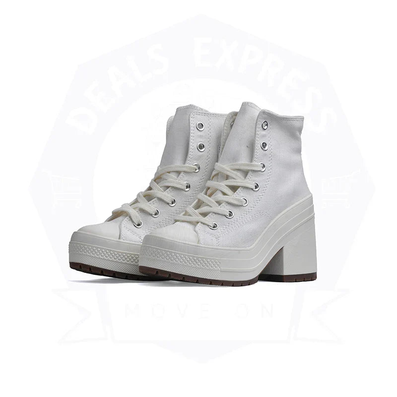 All Star High Heel - White
